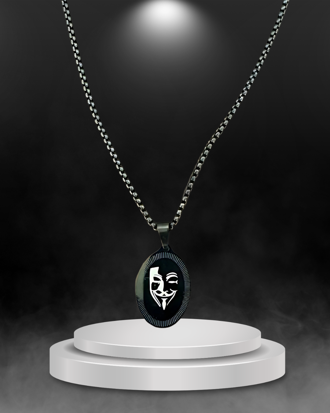 Stainless Steel Necklace – Gold, Black, or Silver Finish