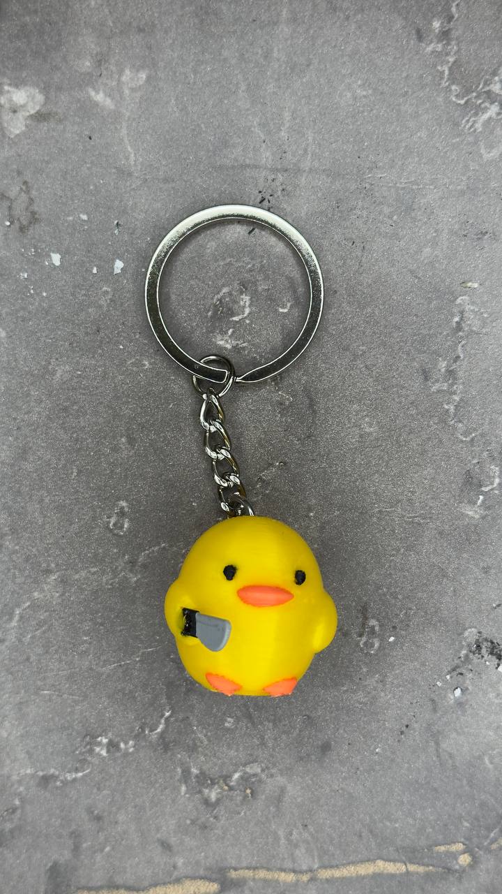 Cute Chick Keychain